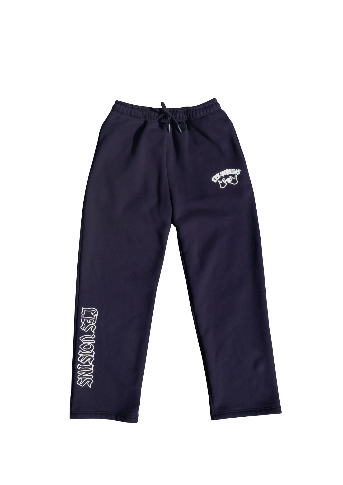 Sweatpants Navy/White