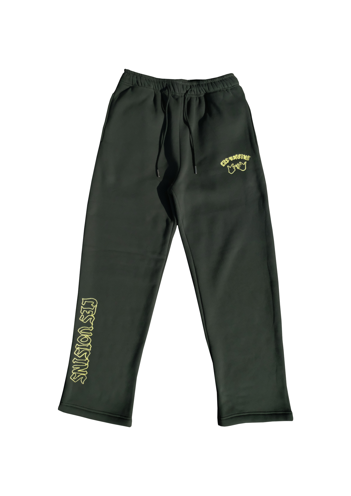 Sweatpants Green/Yellow