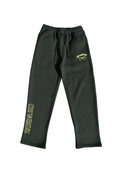 Sweatpants Green/Yellow