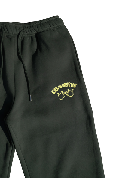 Sweatpants Green/Yellow