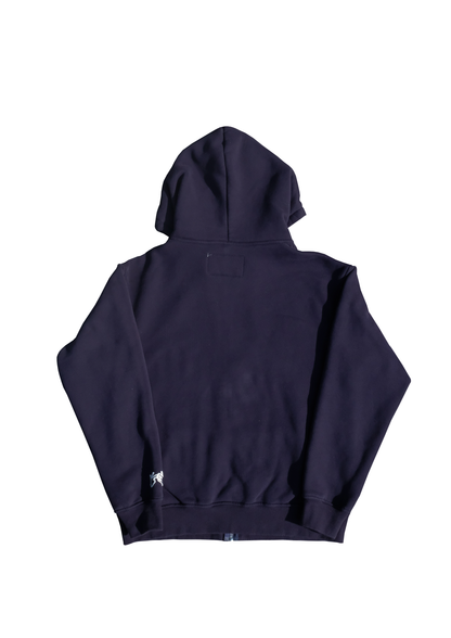 Sweatjacket Navy/White