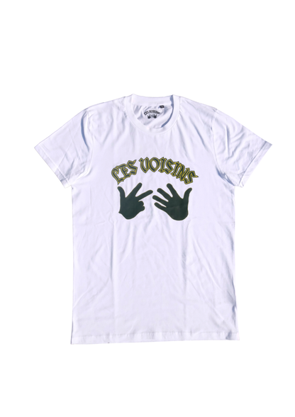 Les Voisins Logo Tshirt Green/Yellow