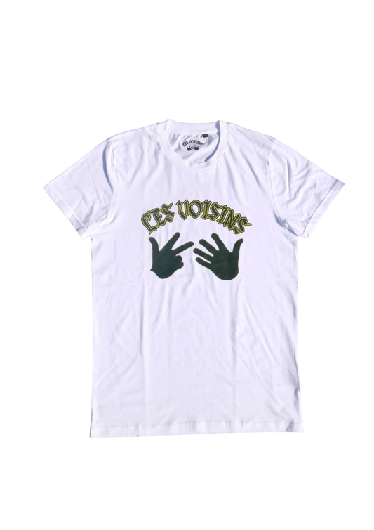 Les Voisins Logo Tshirt Green/Yellow