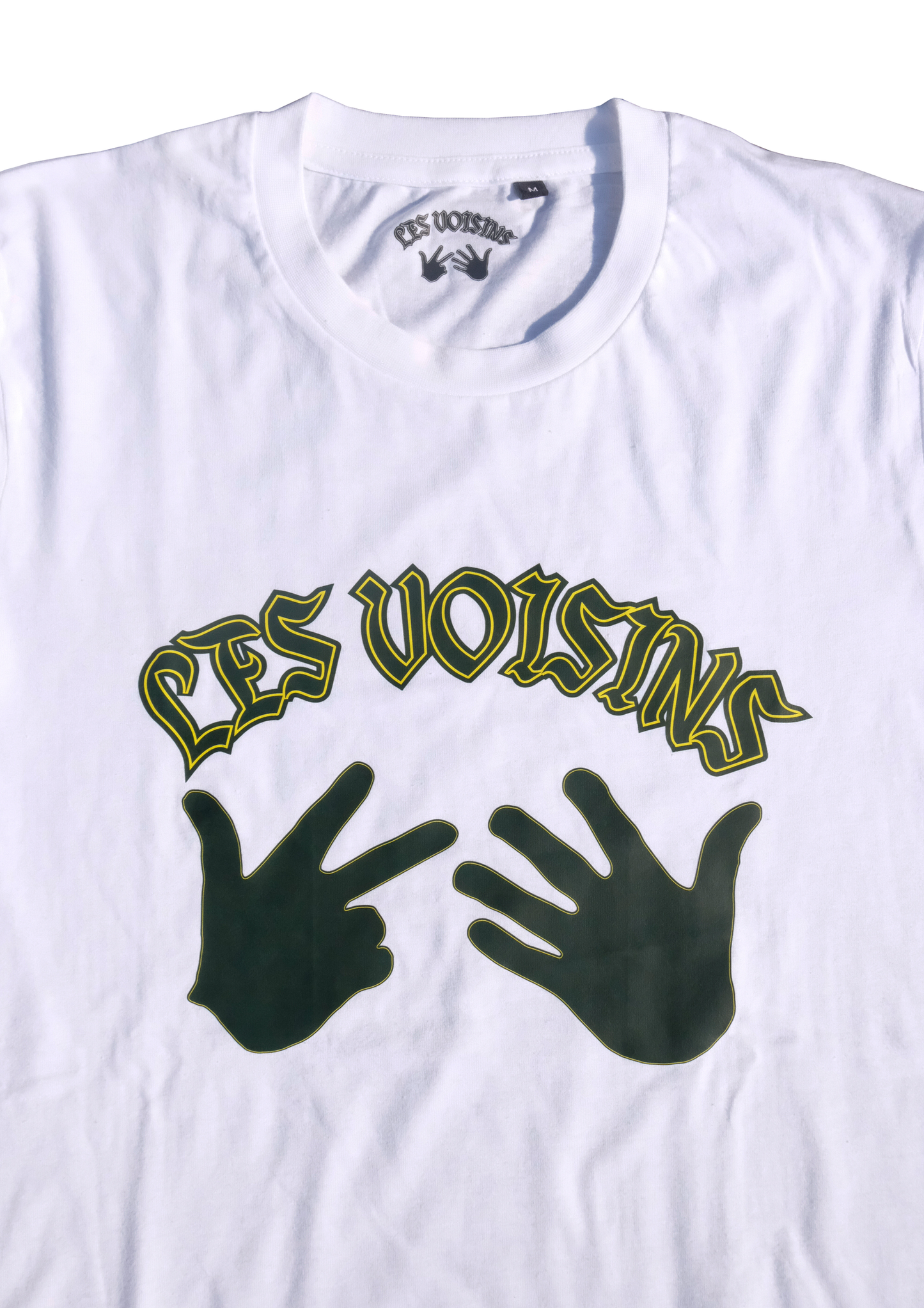 Les Voisins Logo Tshirt Green/Yellow